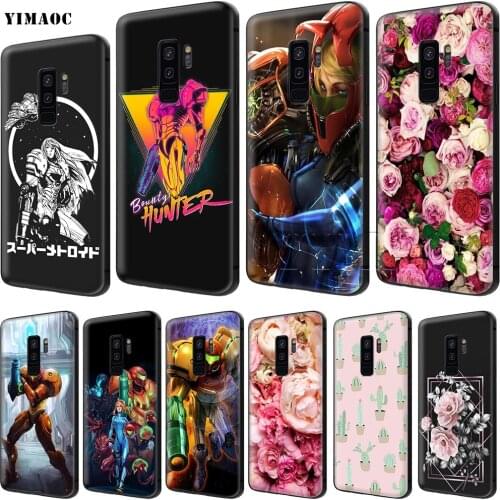 YIMAOC Samus Aran Metroid Soft Silicone Case for Samsung Galaxy S6 S7 Edge S8 S9 Plus A3 A5 A6 Note 8 9