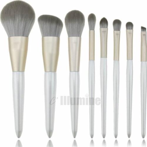 8 BionicHair Makeup Brushes Dry Hair Brush Dry Eye Brush Kit Set