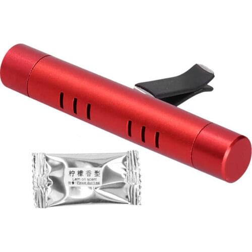 Car Vent Outlet Freshener Air Conditioning Aromatherapy Fragrance Non-Toxic Chemical-Free Aluminium Alloy Car Clip Diffuser