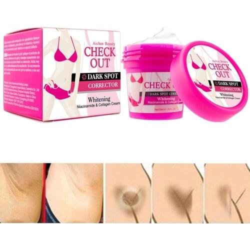 Whitening Cream Bleaching Armpit Body Cream Underarm Whitening Cream Legs Knees Private Parts Body Whitening 50g