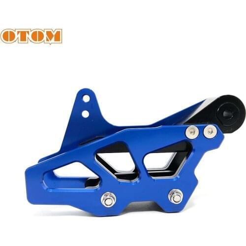 OTOM Motocross Chain Guard Guide Rail Drag Protection Card Linker Aluminum Cover For KTM SX SXF HUSQVARNA FC TC FE TE FS FX TX