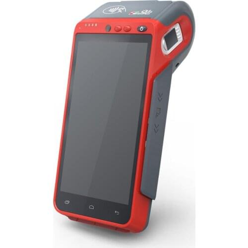 Android 7.0 Handheld Terminal RAM1GB+ROM8GB Pos System 4G WIFI Bluetooth With NFC Card Reader And 58MM Thermal Printer Z100C