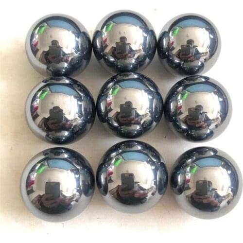 Natural gemstone terahertz sphere balls crystals healing stones for home decoration