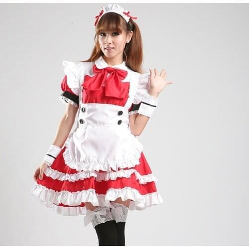 Shanghai Story 5 in 1 set New Arrival Lolita Dress Maid anime Cosplay Costumes Carnival Costumes For Women Party Dress for girl