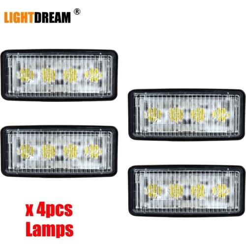 20W LED Front Headlight RE306510 5.5x2.5" For John Deere 4040 4440 4640 4840 4050 4250 4450 4650 4850 x4pcs/lots