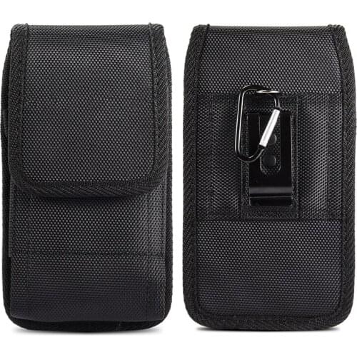 Universal Phone Pouch Case For Apple iPhoneX XS 11 Pro 12 12 Pro XR 11 Cover Flip Holster Belt Waist Bag for Xiaomi Redmi Note