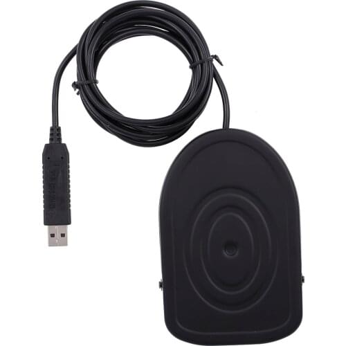 USB Metal Foot Switch Operated Pedal Controller One Customized Keyboard Mouse Multimedia Function Character String