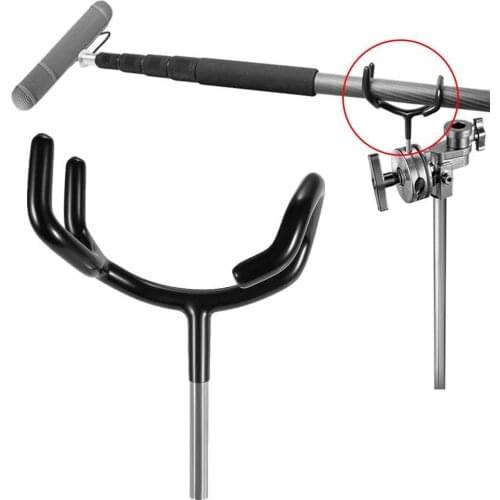 Y-Shape Metal Microphone C-Stands Audio Mic Boom Pole Support Holder Bracket