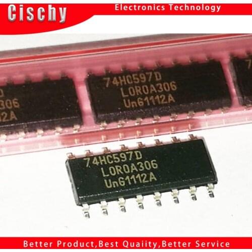 1pcs/lot 74HC597D 74HC597 SOP-16