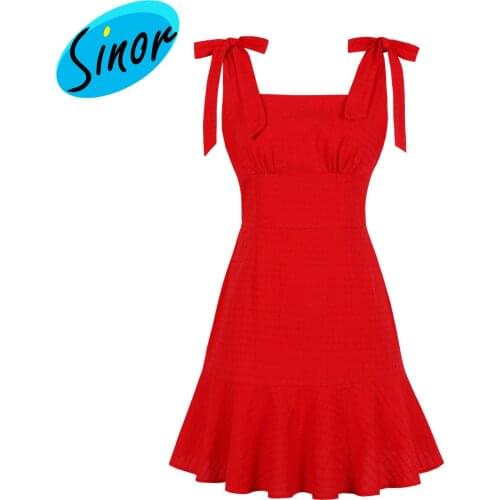 2021 Amazon Blast Spring Dress eBay Lotus Lace Lace Dress 1918 Office Banquet