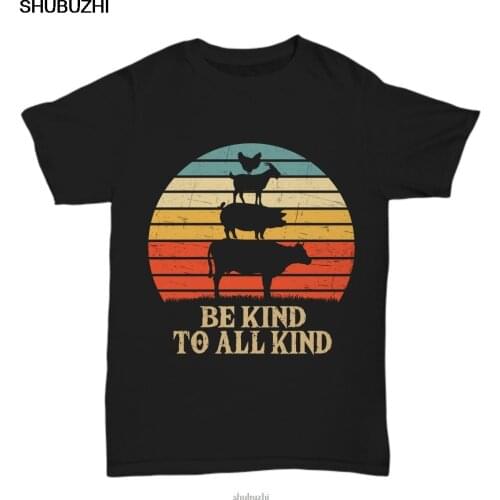 Be Kind To Every Kind T Shirt Vegetarian Vegetable Vegan Veggies Vintage Retro Cool Casual t shirt men Fashion sbz8404