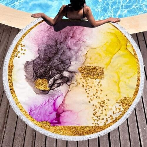 Color stream golden sand Microfiber towel Towel Towel beach Bath towel beach towel microfiber towel miraculous Sea beach towel