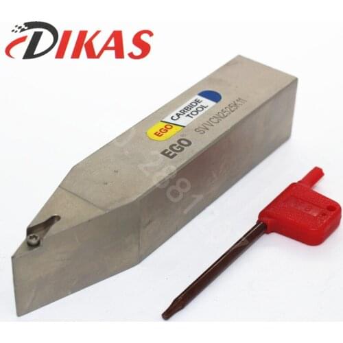 Dikas 1PCS SVVCN2525K11 Lathe tool holder CNC lathe. Adaptation with VCMT1103