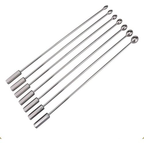 Erotic metal urethral blockage Ejaculation Delay Toy male masterbator anal juguetes se sexsuale es traedelra de vaina