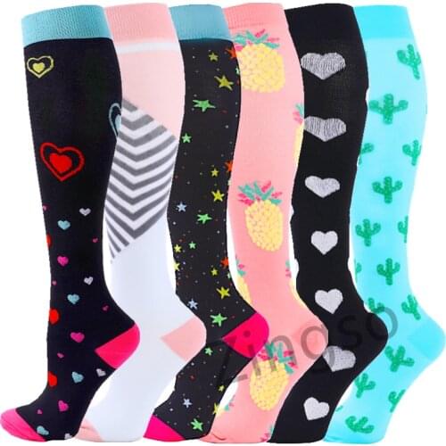 Compression Stockings Men Women Fit For Sports Compression socks For Anti Fatigue Pain Relief Knee Prevent Varicose Veins Socks