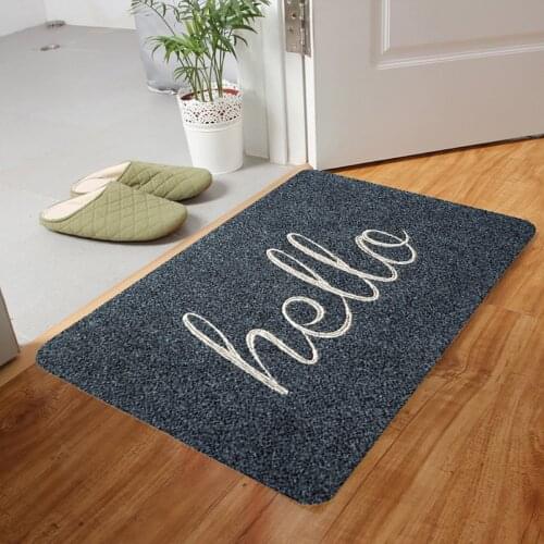 Floor Mat Entrance Bathroom Suede Non-slip Thickening Door Mat Carpet For Entryway Durable Welcome Mat Low Profile Floor Mat
