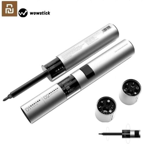 2020 New WOWSTICK Screw driver SD 36 Bits 3LED Lithium Battery Rechargeable Screwdriver Kit Magnetic Suction One Button Design