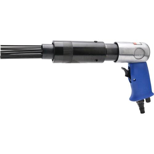 Pneumatic Derusting Machine Air Rust Remover Gun Pneumatic Needle Scaler Bundle Deruster With 19 Steel Needle