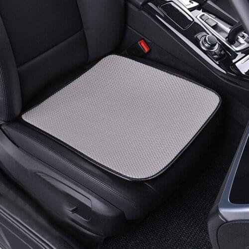 Car Seat Cushion Single Pad Ice Silk Square Pad Backless Four Seasons Universal Anti-slip Free Tying Seat Cushion