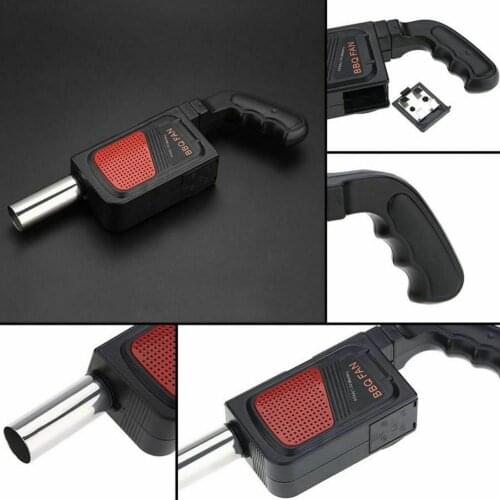 Portable Handheld Electricity BBQ Fan Cooking Fan For Outdoor Tool Picnic Blower Stove Cooking Accessoriest BBQ Air Tool Ki T5W6