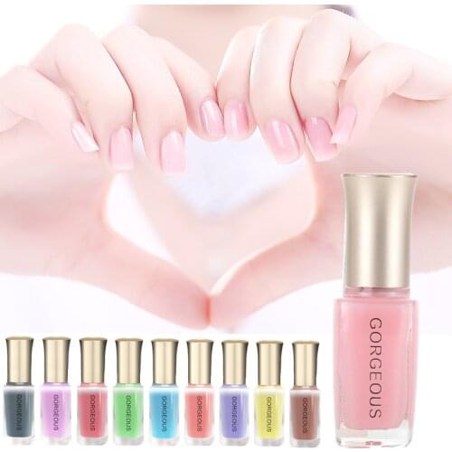 Professional Sweet Color Jelly Nail Polish For Women Translucent Fashion Nail Polish Art Nail Polish Glue