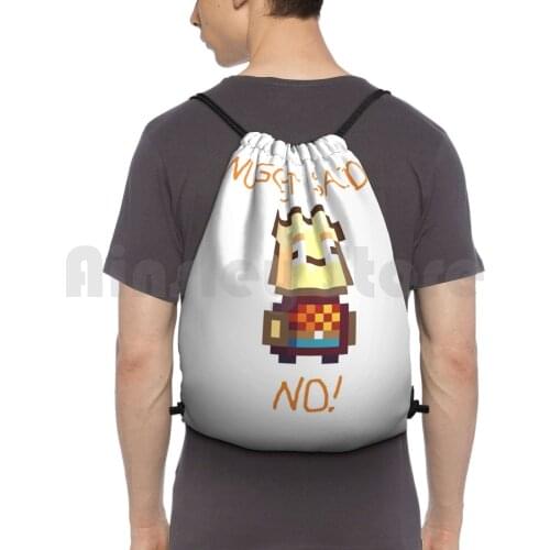 Kindergarten Nugget Backpack Drawstring Bag Riding Climbing Gym Bag Nugget Kindergarten The Game Kindergarten Nugget Said No