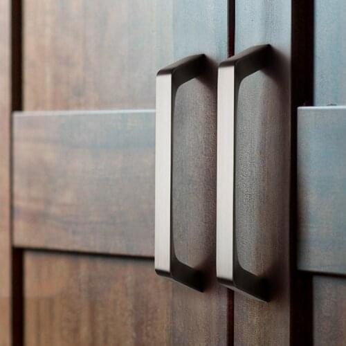 Zinc Alloy Cabinet Handle Nordic/American Style Cabinet Pull Wardrobe Knob Minimalist Drawer Pull Modern Furniture Handle