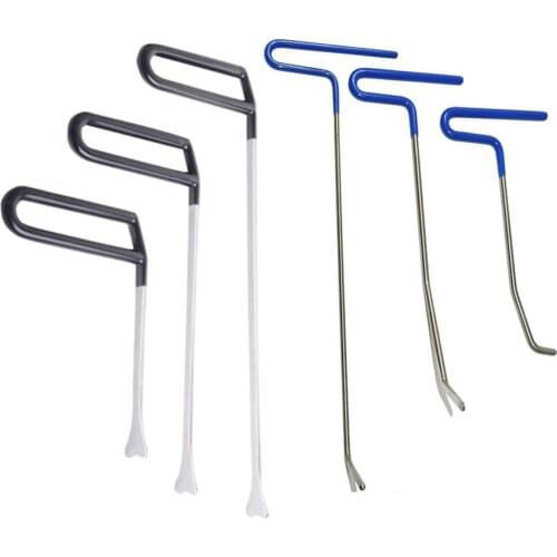 Rods Tools Hooks Push Rods Dent Removal Paintless Dent Repair Kit Door Dings Hail Repair Tool To Remove Dent Hand Tool set