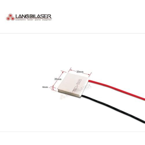 TEC1- 3105 peltier cooling plate , size : 20*20*4mm , for IPL laser head water cooling system