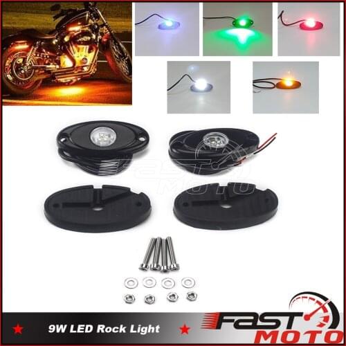 Universal For Honda Harley Street Bob Yellow Glow Accent Lighting LED Rock Lamp Engine Compartment Light Camper Shell Light