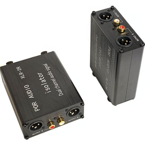 Audio isolator to eliminate noise current sound Canon lotus professional stereo high fidelity common ground anti-jamming device