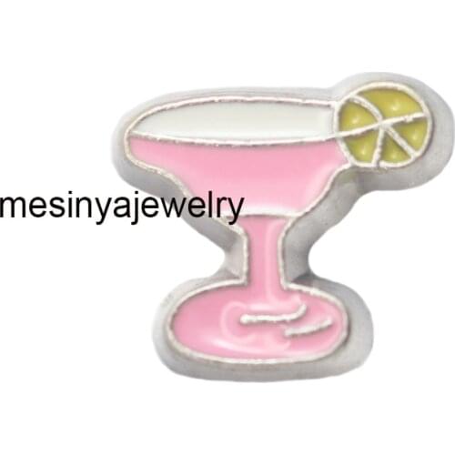 10pcs cup floating charms for glass locket FC-399,Min amount $15 per order mixed items