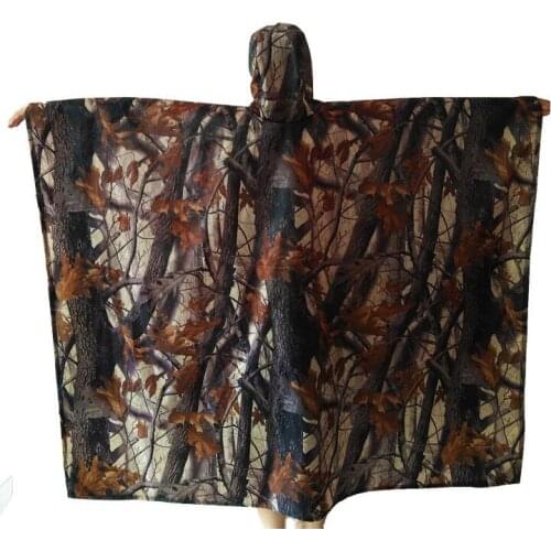 2017 3 in 1 Outdoor Climbing Cycling Rain Cover Triple Backpack Climbing Raincoat Poncho Waterproof Camping Tent Mat Canopy