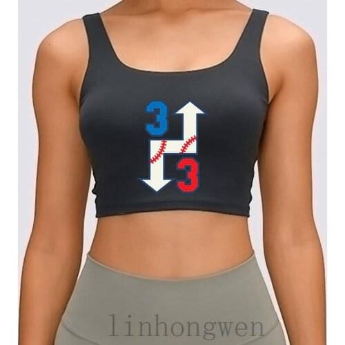 3 Up 3 Down Baseball FunnyTank Top O-Neck Funny Spring Autumn Customized Vintage Loose Vintage XLank Top