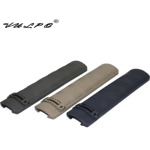 VULPO 4pcs/Set Troy Rail Cover For Picatinny Rail Airsoft BK/DE/FG