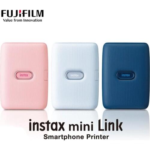 Fujifilm Instax Mini Link Printer Registered Print From Video Motion Control Print Together In Fun Mode Pink White Blue #R20