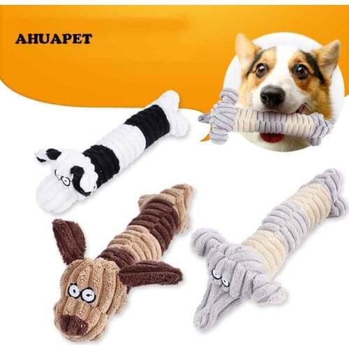 Squeak Toy Dog Toys Bite Resistant Juguete De Perro Plush Chihuahua Puppy Toys For Dogs Lush Squeak Sound Durability Chew