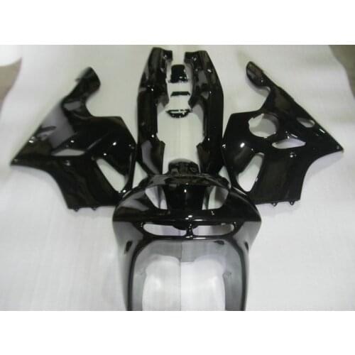 Motorcycle Fairing kits for Kawasaki ZX 6R 1994 1995 1996 1997 bodywork NINJA zx6r 94-97 full black ABS plastic fairings kit