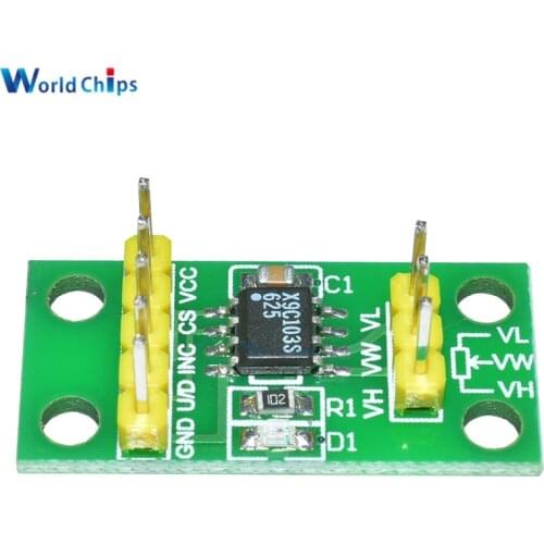 X9C103S Digital Potentiometer Board Module DC3V-5V For Arduino