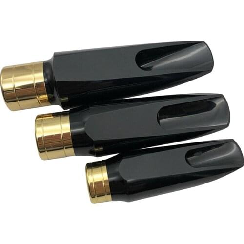 1pc Saxophone Mouthpiece Flute Head Sensitive Pure Tone Square Buckle Copper