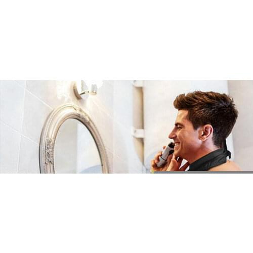 Male Beard Apron Men Haircut Apron Waterproof 1Pc Floral Cloth Household Cleaning Protecter Bathroom Accessories