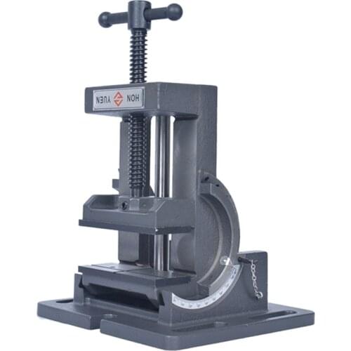 Tilting guide rod angle flat nose pliers 0-90 degree tilt drill press bench vise 3 inch 4 inch bench drill fixture