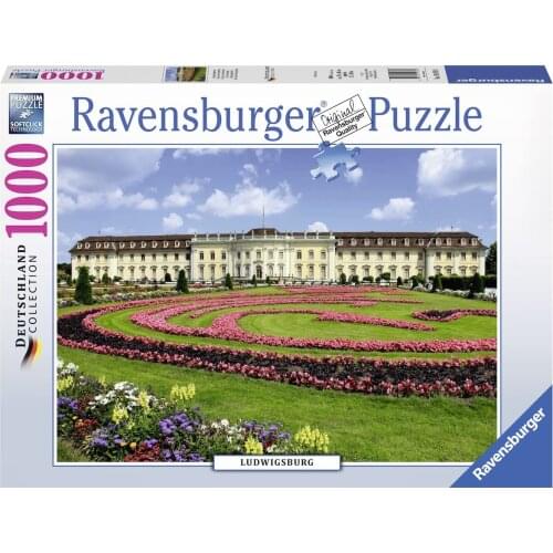 RAVENSBURGER 19878 PUZZLE 1000 PCs. Castle LUDWISBURG