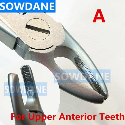 Dental Adult Tooth Extraction Plier For Anterior Front Tooth Stainless Steel Dental Orthodontic Surgery Forcep Instrument