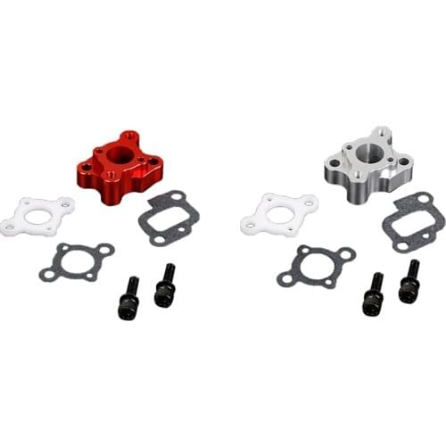 Intake Manifold Set for 23-30.5CC Gas Engine for HPI Baja 5B 5T 5Sc Losi 5Ive T Rovan King Motor Rc Car Parts