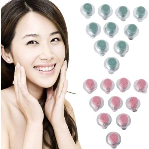 10PCS Dental Tooth Polishing Paste Teeth Whitening Polish Grit Mint Flavor 2x2x1cm