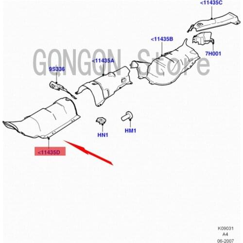 CAR heat insulation board front section For dMo nd eoF oc us hood heat insulation pad lining heat insulation board
