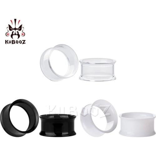 3 colors ear tunnels piercing ear plugs acrylic body jewelry mix ten sizes ear gauges wholesale