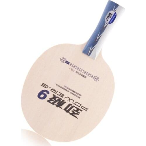 DHS POWER.G9 (PG9, PG 9) 7-Ply OFF++ Table Tennis Blade for PingPong Racket de mesa same with Hurricane Long