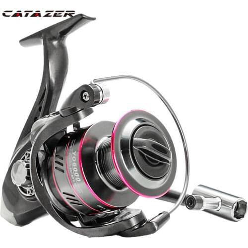 Metal Spool Spinning Fishing Reel 1000-7000 Series Fishing Reel Fishing Tackle Baitcasting Reel Long Shot Round Fishing Tools